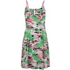 Hell Bunny Kai Knee Dress Medium-length dress multicolour