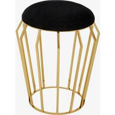 Fifty Five South Jaipur Velvet Seating Stool