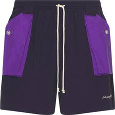 Morado Trajes de baño Camp Crystal Lake Swim Shorts - Grey/Purple