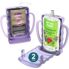 Machine Washable Baby Food Containers & Milk Powder Dispensers Dinneractive Sip Wiz Baby Pouch & Juice Box Holder