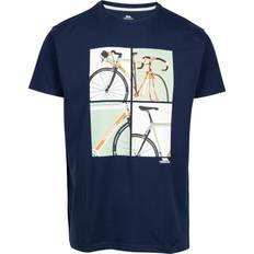 Men T-shirts Trespass mens casual fit t-shirt printed design quickdry top chowder