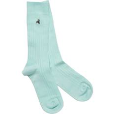 Trasparente Calzini Swole Panda Womens Pair Bamboo Ribbed Mint Soft Socks Clear