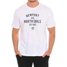 Mens Short sleeve t-shirt 9024010 man White