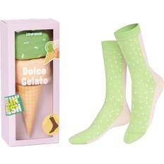 Doiy Eat My Socks Unisex Adults One Ice Cream Novelty Food Socks Green