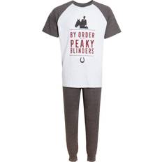 Peaky Blinders Mens Peaky Blinders Pyjamas Teens Short Sleeved T-Shirt Lounge Pants Set Gift