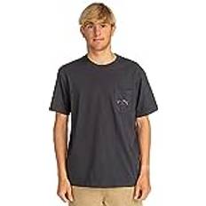 Billabong Top Billabong Stacked Arch T-Shirt Washed Black