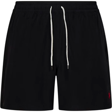 Elastane/Lycra/Spandex - Men Swimwear Polo Ralph Lauren Traveller Swimming Trunk 14.6cm - Black