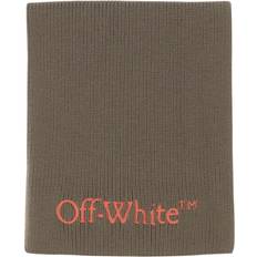 Off-White Accessoarer Off-White Kashmir Sjal - Grön Ull