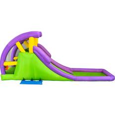 Toboganes acuáticos Happyhop Inflatable Water Slide with Splash Pool