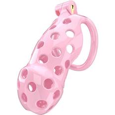 Pink chastity cage Sexleksaker Rimba P-Cage PC03 Penis Cage Size L Pink rosa