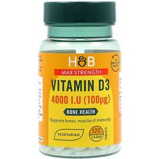 Holland & Barrett Vitamin D3 4000 I.U. 100ug