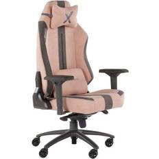 Ergonomic Fabric PC Gamer Chair - Pink