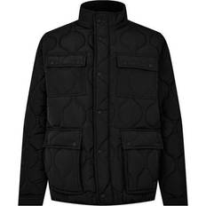 Firetrap Mens Kingdom Jacket in Black