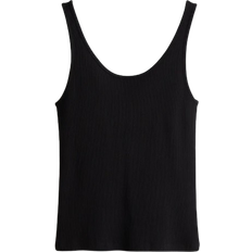 H&M Ribbed Tank Top - Black