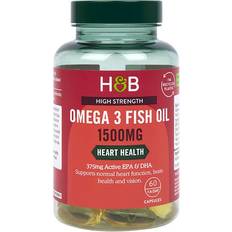 Holland & Barrett Omega 3 Fish Oil 1500mg 60 pcs