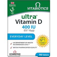 Teeth Vitamins & Minerals Vitabiotics Ultra Vitamin D 400IU 96