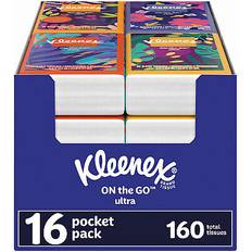 Toilet Papers Kimberly-Clark 54635 on-the-go facial 3-ply tissues, travel