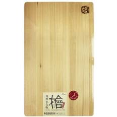Wood Wood Ikegawa Cutting Cypress Medium 42 x 24 x 2.5 cm Beige Chopping Board