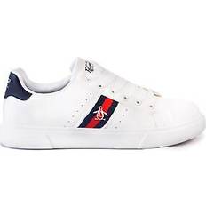 Original Penguin Mens 'PLANE 2' Cupsole Trainer White Pu