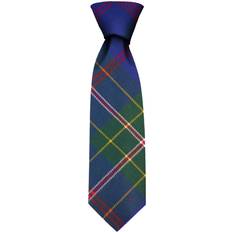 iLuv Clan tie singh modern tartan pure wool scottish handmade necktie