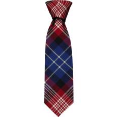 Red Ties iLuv Clan tie united states st andrews modern tartan pure wool scottish handmade
