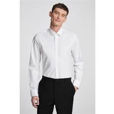 Limehaus White Mens Shirt, Double Cuff