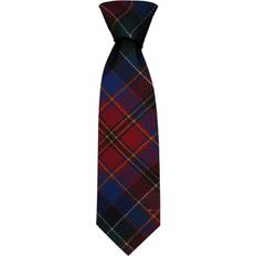 Red Ties iLuv Clan tie hay and leith modern tartan pure wool scottish handmade necktie