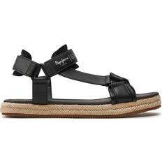 Pepe Jeans Halbschuhe Pepe Jeans Espadrilles Sunset Savage PMS90115 Schwarz