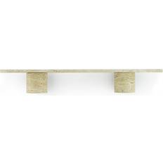 Normann Copenhagen Estanterías Normann Copenhagen Sten Shelf 80 cm Travertino Estantería de Pared