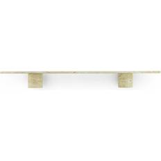 Normann Copenhagen Hyller Normann Copenhagen Sten 120 cm Travertine Vegghylle