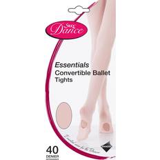 M - Women Support Tights Silky essentials convertible ballet tights denier dance wear ladies s/m/l