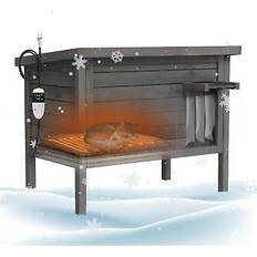 GDLF outdoor feral cat house heated house