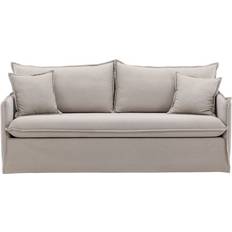 Soffor på rea Venture Home Nova 3-sits Brown Linen Soffa 3st 3-sits