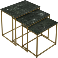 Marble Nesting Tables Benjara Agi 3 Nesting Table