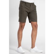 Mens Khaki Cotton Chino Shorts