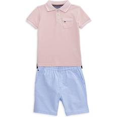 Boys Polo Shirts Tommy Hilfiger Little Boy's 2-Piece Polo & Shorts Set 3T neutral 3T