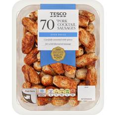 Tesco 70 Pork Cocktail Sausages 560g 560g 70pcs