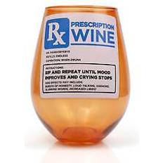 Orange Wine Glasses Toynk prescription stemless Wine Glass