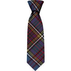 iLuv Clan tie anderson modern tartan pure wool scottish handmade necktie