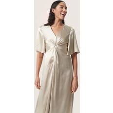 Guld Kjoler Soaked in Luxury Midi Dress - Spray Green