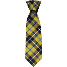 Men - Yellow Ties iLuv Clan tie cornish national modern tartan pure wool scottish handmade necktie