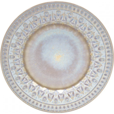 Lustre Patterned Plate 22 cm Blanc