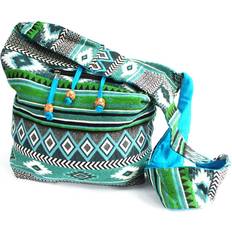 Turchese Borse IPREMA Giftware Jacquard Bag Teal Student Bag