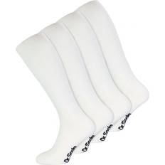 Dr.Socks Mens Knee High Diabetic Socks White