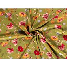 Green Fabrics Minerva Viscose Crepe Fabrics Green