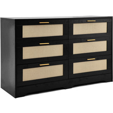 Ebern Designs Wood Chest of Drawers Ebern Designs Nakeesha 6 Chest of Drawer