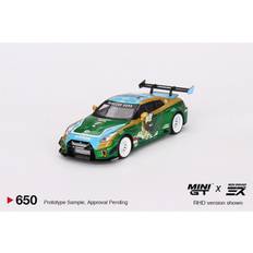 Miyako MiniGT LB-Silhouette Works Gt Nissan 35GT-RR Ver.2 Mizu 1:64 Diecast Model 650-R