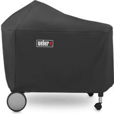 Weber 7152 grill cover for performer premium and deluxe 22" charcoal grills Black