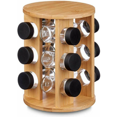 Spice Racks Kinvara Black Natural (6 Units)