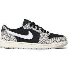 Shoes Nike Air Jordan 1 Retro Low OG W - Black/Muslin/Tech Grey/White/Sail